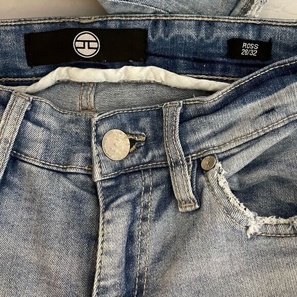 Jordan Craig | Ross Skinny Jeans Ripped Denim Distressed Stretch - Picture 4 of 7